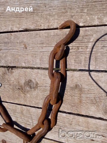 Верига за огнище, снимка 4 - Антикварни и старинни предмети - 17420948