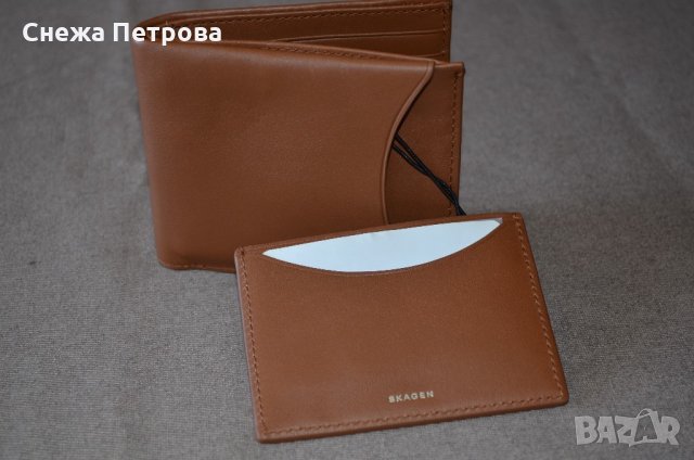 Sкagen Passcase 2 в 1 хоризонтален портфейл