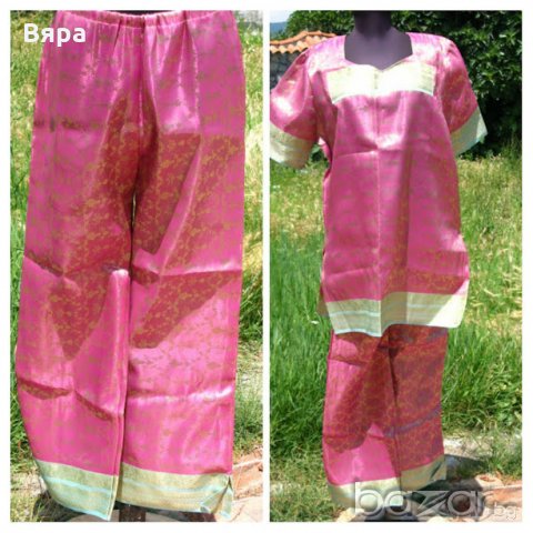 Костюм от Азия - ръчно тъкана коприна!, снимка 1 - Костюми - 17761381