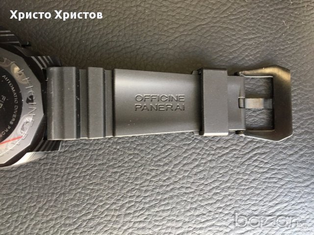 Часовник PANERAI Luminor Submersible 1950 Carbotech реплика клас  ААА+, снимка 6 - Мъжки - 16657202