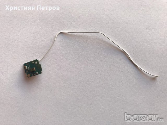 GSM aнтена модул с коаксиален кабел и горен микрофон за Huawei P8