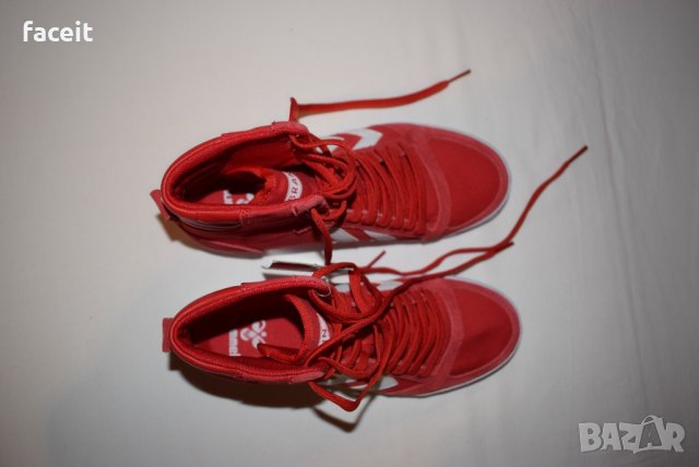 Hummel - Страхотни 100% оригинални кецове / Slimmer Stadil High Canvas, снимка 12 - Други - 21677057