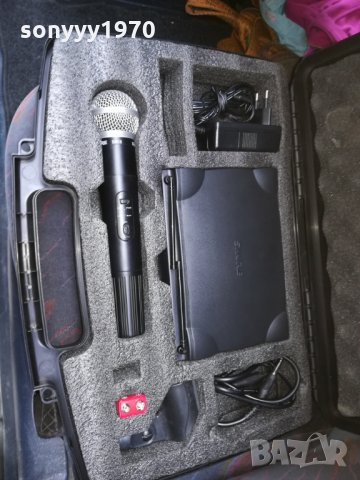 shure sm58-САМО ПРИЕМНИК С КУФАР, снимка 17 - Микрофони - 22553266