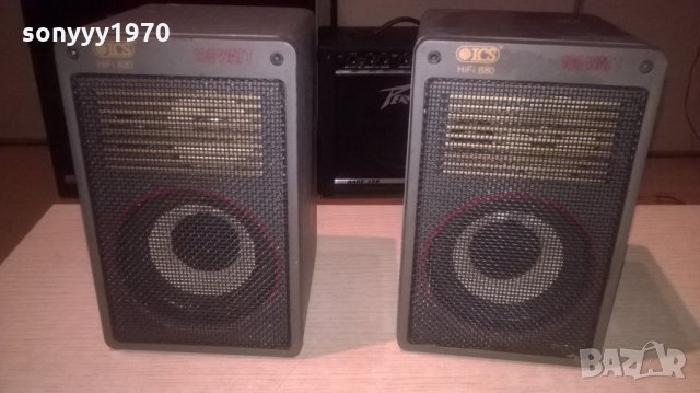 ics hi fi 880-тонколони 2бр-2x100w/4ohm-внос швеицария, снимка 2 - Тонколони - 24971163