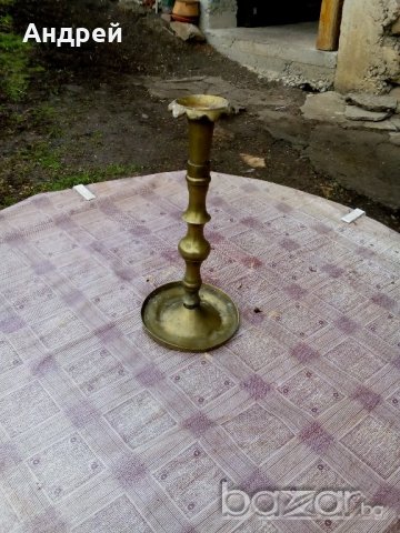 Старинен свещник, снимка 1