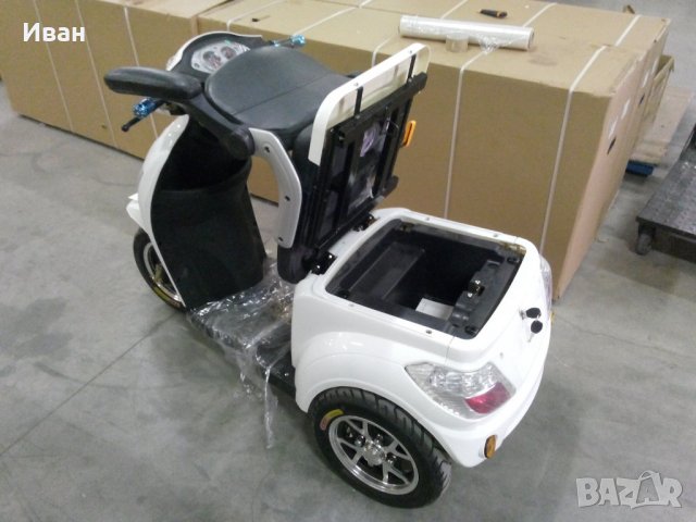 Инвалидна електрическа триколка количка 1500W Инвалиден скутер , снимка 11 - Инвалидни скутери - 22180309
