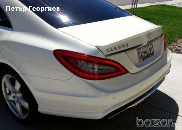 Спойлер за багажник за Mercedes W218 CLS (2011+) - AMG Design, снимка 2 - Аксесоари и консумативи - 17144825