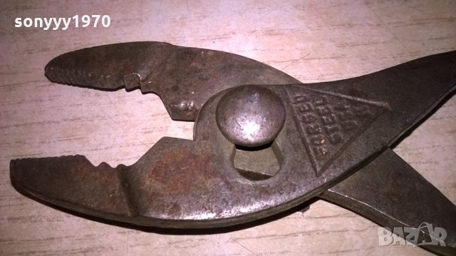 USA forged steel usa-клещи внос швеицария-16см, снимка 11 - Клещи - 24636731