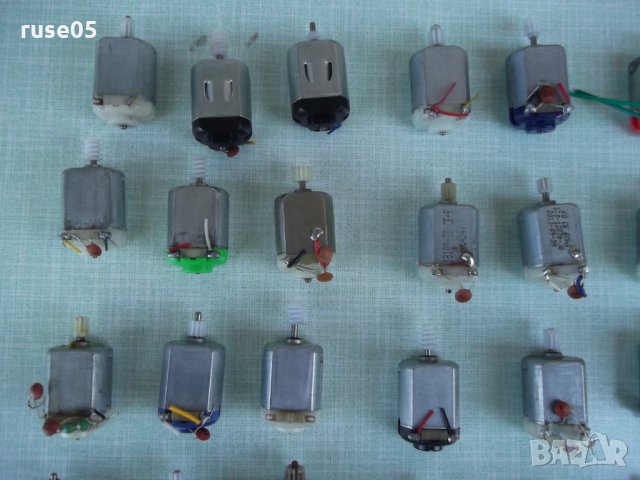 Лот от 33 бр. микроелектродвигатели постояннотокови работещи, снимка 3 - Други - 25229061