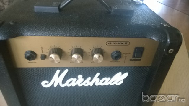 📢marshall-g10mk2-kube за ел.китара-нов внос англия, снимка 8 - Ресийвъри, усилватели, смесителни пултове - 7678250