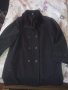 Дамско черна палто” M & S Mode „на елегантни тънки райета с мъхеста яка., снимка 2