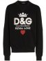 D&G Dolce and Gabbana Royal Love Swarovski Мъжка Блуза тип Пуловер size 46 (S)