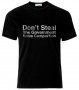 Мъжка тениска Don't Steal Funny, снимка 1 - Тениски - 21424945
