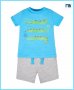 Комплект тениска и къс панталон 12-18 месеца Mothercare, снимка 1 - Комплекти за бебе - 22270223