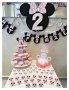 украса и аксесоари на тема Мини Маус за детски рожден ден, снимка 3
