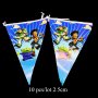 Toy Story Играта на играчките Парти Гирлянд Знаменца Флаг Банер