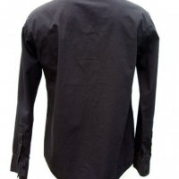 RG 512 ® мъжка риза с бродерия черна Размер M, снимка 2 - Ризи - 23435636