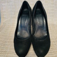 Красиви удобни черни обувки BILLI BI, снимка 5 - Дамски обувки на ток - 26188592
