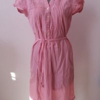 Дамска риза туника H&M розова М, снимка 1 - Ризи - 21950729