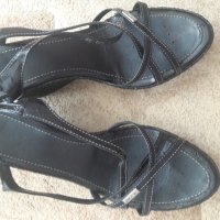 Дамски сандали GEOX от естествена кожа, снимка 1 - Дамски ежедневни обувки - 25676011
