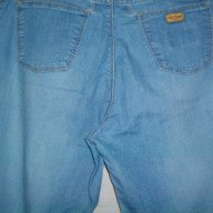 Уникални дънки "Clarion" jeans / широки крачоли , снимка 7 - Къси панталони и бермуди - 14169646