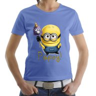 ХИТ ЦЕНА! Дамска тениска на Миньони / The Minions . Поръчай модел с Твоя снимка!, снимка 11 - Тениски - 13966718