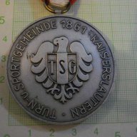 Медал "INTERNATIONALER VOLKSWANDERTTAG KAISERSLAUTERN", снимка 2 - Други ценни предмети - 9312160