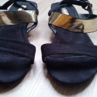buonarotti италиански летни сандали без ток с нисък ток, снимка 3 - Сандали - 18063516