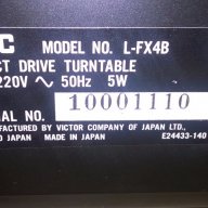 Jvc l-fx4b-direct drive turnable-made in japan-внос швеицария, снимка 16 - Ресийвъри, усилватели, смесителни пултове - 12866944