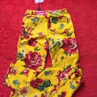 100 % D&G Dolce&Gabbana Нов оригинален флорален панталон, снимка 7 - Панталони - 17968208