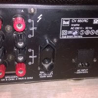 dual cv 650rc amplifier-germany-внос швеицария, снимка 10 - Ресийвъри, усилватели, смесителни пултове - 24805942
