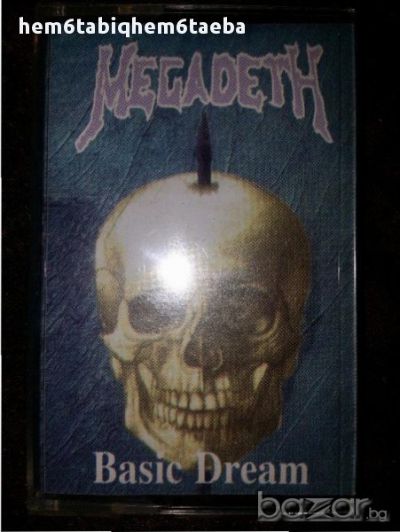 Рядка!Megadeth-Basic Dream -1992- Live Bootleg- касетка, снимка 1