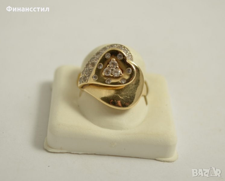 златен пръстен 43561-5, снимка 1