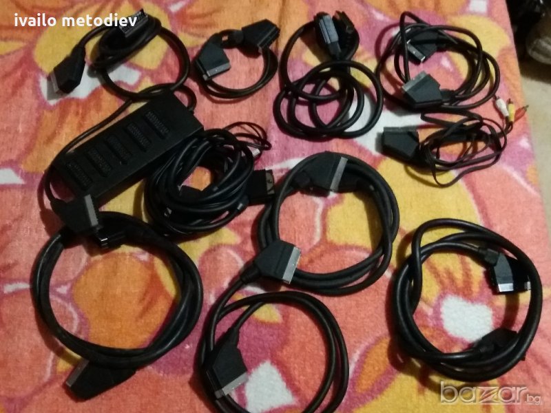 10 броя скат кабел + скат адаптер 20ЛВ, снимка 1