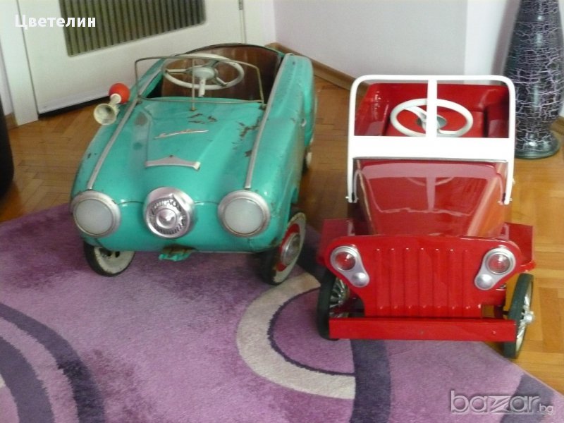 КУПУВАМ СТАРИ, ДЕТСКИ, ДЪРВЕНИ ИЛИ МЕТАЛНИ КОЛИ С ПЕДАЛИ, снимка 1