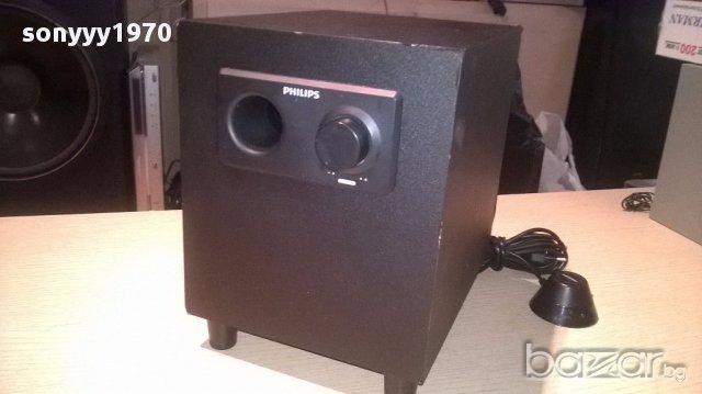 Philips active subwoofer+remote-внос швеицария, снимка 2 - Ресийвъри, усилватели, смесителни пултове - 14036199