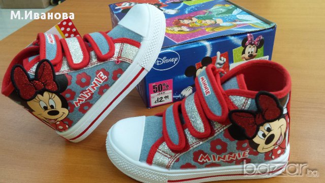 Кецове Мини Маус №21, снимка 7 - Детски гуменки - 15679079