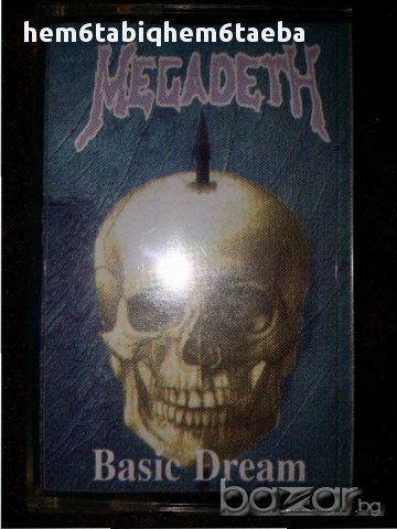 Рядка!Megadeth-Basic Dream -1992- Live Bootleg- касетка