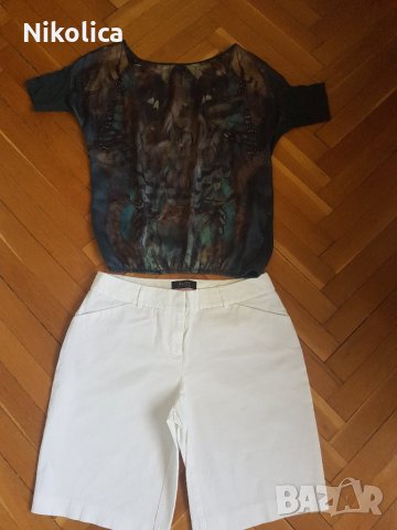 Дамски къс панталон Victoria'secret ,блуза Bershka и потник Orsay,размер S, снимка 2 - Къси панталони и бермуди - 25845596