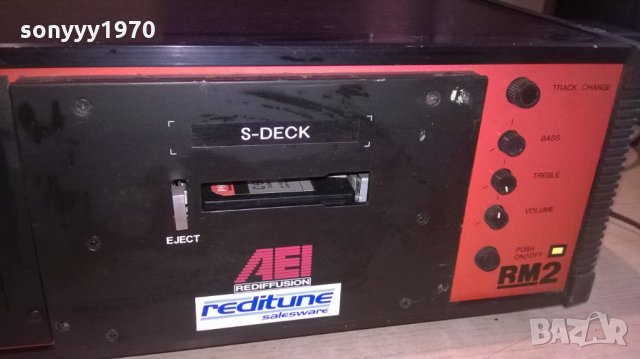 rediffusion music-deck/amplifier-made in england-внос англия, снимка 5 - Ресийвъри, усилватели, смесителни пултове - 24514698