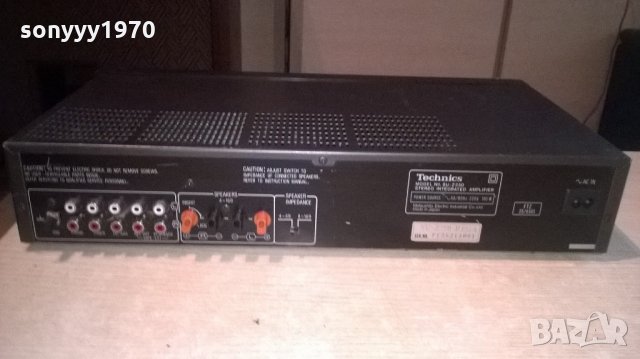 technics su-z250 stereo amplifier-made in japan-внос швеицария, снимка 14 - Ресийвъри, усилватели, смесителни пултове - 22258031