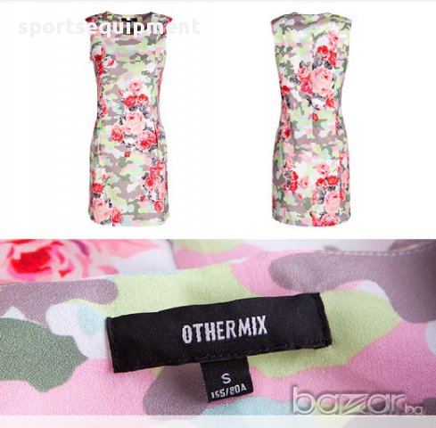 Елегантна рокля без ръкав OTHERMIX Floral, снимка 2 - Рокли - 13320600