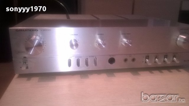 grundig v2000 stereo amplifier-внос швеицария, снимка 2 - Ресийвъри, усилватели, смесителни пултове - 16192067