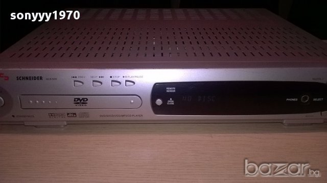 schneider hcs-500 dvd/receiver-germany-внос швеицария, снимка 8 - Ресийвъри, усилватели, смесителни пултове - 12666811
