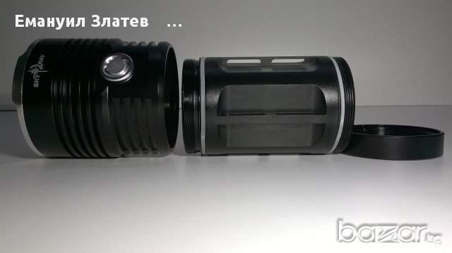 ПРОЖЕКТОРИ CREE различни C8,XPE,10 х XM-L T6 батерии,зарядни,рефлектори, снимка 11 - Прожектори - 10202280