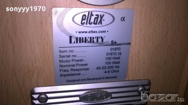 eltax liberty 5+150w/8ohm-denmark-внос от англия, снимка 16 - Тонколони - 18866262