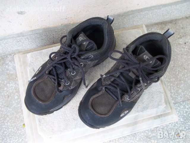 Велурени обувки маратонки SALOMON, снимка 2 - Маратонки - 25411299