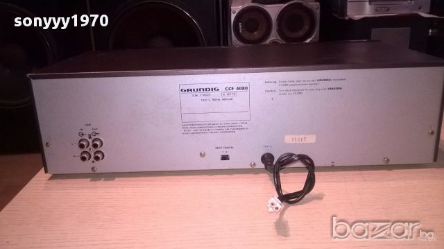 Grundig ccf 4080 deck 13v-внос швеицария, снимка 10 - Ресийвъри, усилватели, смесителни пултове - 15152931