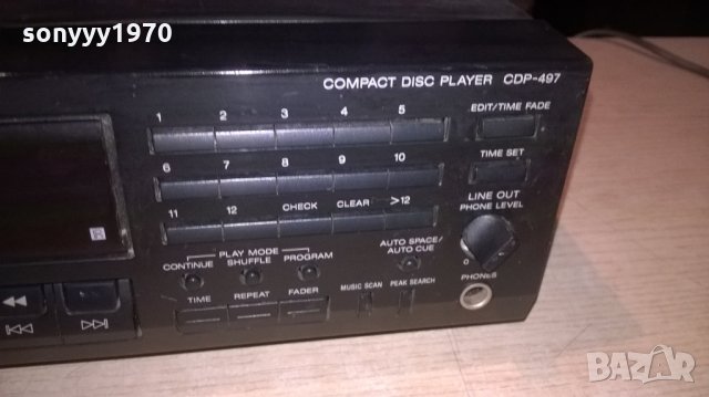 pioneer cdp-497-за ремонт/части, снимка 10 - Ресийвъри, усилватели, смесителни пултове - 23520567