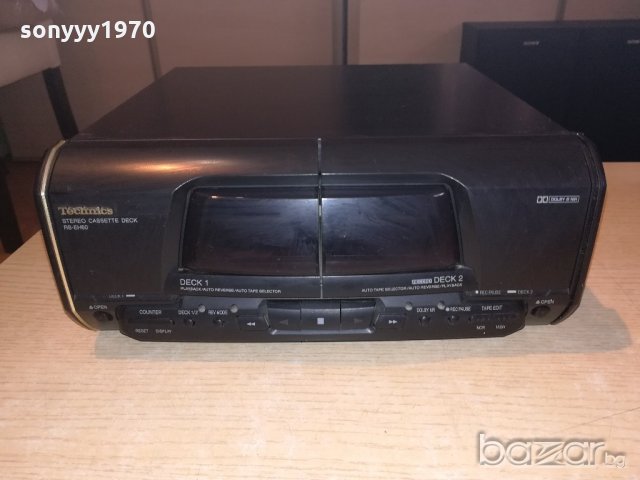 technics rs-eh60 deck-made in japan-внос швеицария, снимка 10 - Ресийвъри, усилватели, смесителни пултове - 20164376